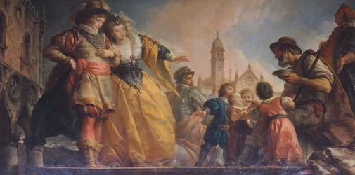 Historia de Gualtiero, conde de Angers, de Giuseppe Cades (1750-1799)