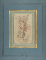 Figura alegórica de la Fama, ca. 1590