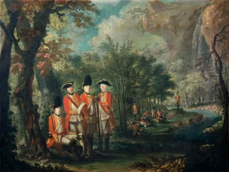 El 25º Regimiento de Infantería en Menorca, c.1771