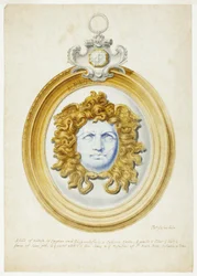 Cabeza de Medusa (colección Sabbatini, Roma)