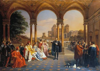 Torquato Tasso en la corte de la Casa de Este