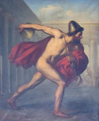 Ulises lanzando el disco