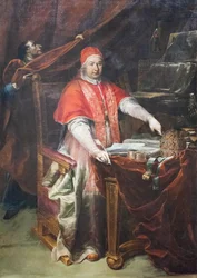 Papa Benedicto XIV (óleo sobre lienzo)