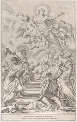 Placa 2: la Asunción de la Virgen, 1678