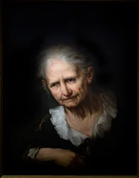 Anciana en oración