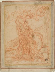 Sacrificio de Abraham (anverso y reverso)