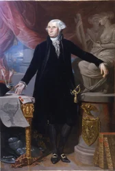 Retrato de George Washington.