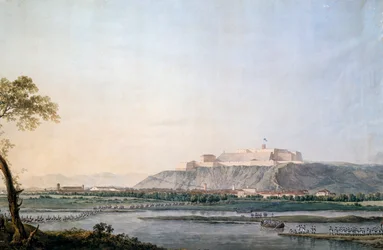 El ejército francés cruza el Scrivia