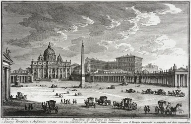 Basílica de San Pedro, Vaticano, c.1753