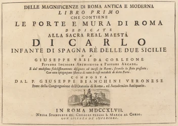De las magnificencias de Roma antigua y moderna (vol. 1)