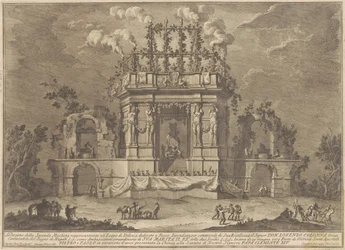 La Segunda Máquina para la Chinea de 1771: Un Palacio de Placer Dedicado a Baco, 1771