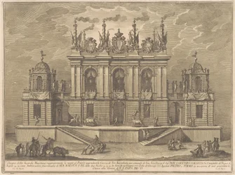 La Segunda Máquina para la Chinea de 1775: Una corrida de toros, 1775