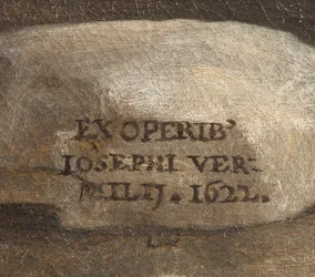 Firma del Artista, Natividad (detalle)