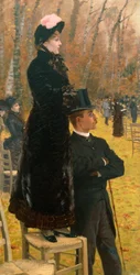 En las carreras de Auteuil