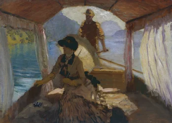 En el lago de Lucerna