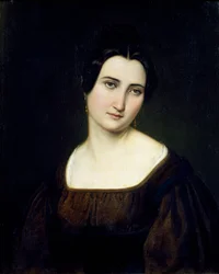 Mujer ciociarana (centroitaliana) de Giustiniano degli Avancini (1807-1843)