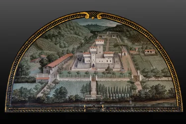 la villa medicea de Cafaggiolo