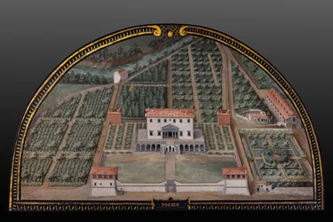 la villa medicea de Poggio a Caiano