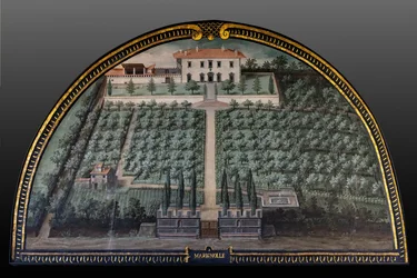 la villa medicea de Marignolle