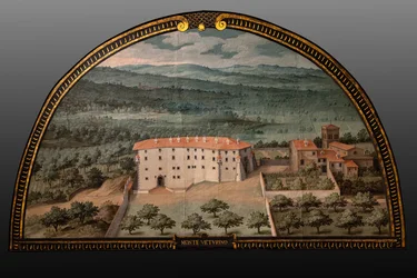 la villa medicea de Montevettolini