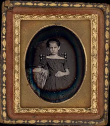 Retrato de niña,c. 1850 (foto)