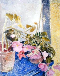 Flores en un jarrón