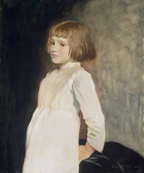 Gabrielle Cross, la sobrina del artista, 1919
