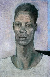Cabeza de hombre, escala heroica