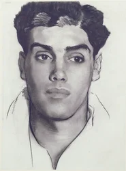 Cabeza de un joven