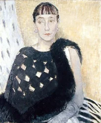 Sra. Clement Cross, la hermana mayor del artista