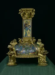 Base de la Cruz de San Bertin, de la Abadía de Saint-Bertin, c.1180