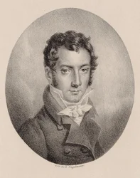 Retrato del violinista y compositor Josef Mayseder 1789-1863