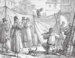 El Mono y el Leopardo El Mono, 1818