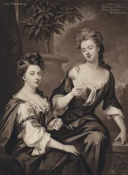 Sarah, Duquesa de Marlborough, y Lady Fitzhardinge