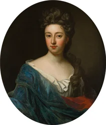 Retrato de Lady Diana Fielding (1659-1731), c.1680-1731 (óleo sobre lienzo)