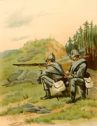 Los 20º Artistas de Middlesex - Voluntarios, 1890