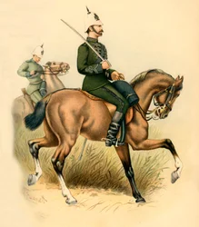 Los Rifles Montados del Cabo, 1890