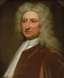 Edmond Halley, Astrónomo Real (1656-1746), c.1721 (óleo)