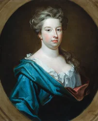 Retrato de Grace Strode, más tarde Honorable Sra. de Henry Thynne (óleo sobre lienzo)