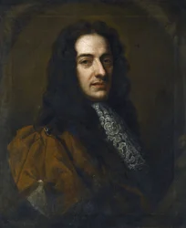 Retrato del violinista y compositor Nicola Matteis