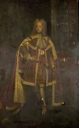 El Príncipe de Gales, luego Jorge II, c.1716