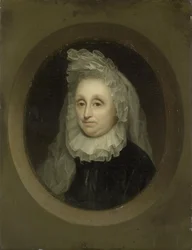 Retrato de Josnia Parduyn (1642-1718), segunda esposa de Aernout van Citters