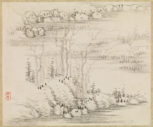 Paisajes y árboles, ca. 1679