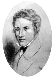 Percy Bysshe Shelley (litografía)