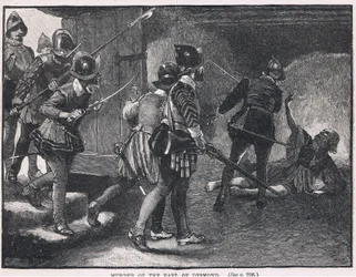 El asesinato del conde de Desmond, 1575
