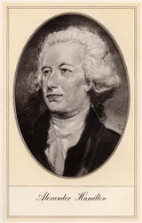 Alexander Hamilton, político estadounidense, principios del siglo XX
