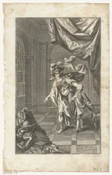 Maximiliano III José acompañado de Minerva