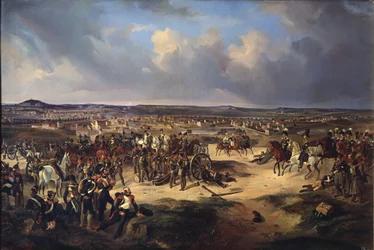 La batalla de París el 17 de marzo de 1814