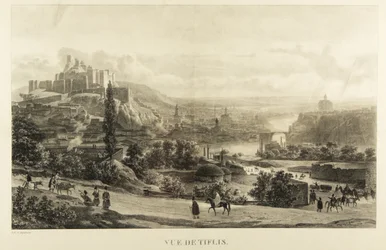 Vista de Tiflis, 1830s