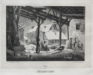 Vista de Chamboissy, 1820